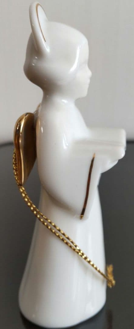 【希少】 ロイヤルコペンハーゲン24kt 天使 陶器 オーナメント 置物