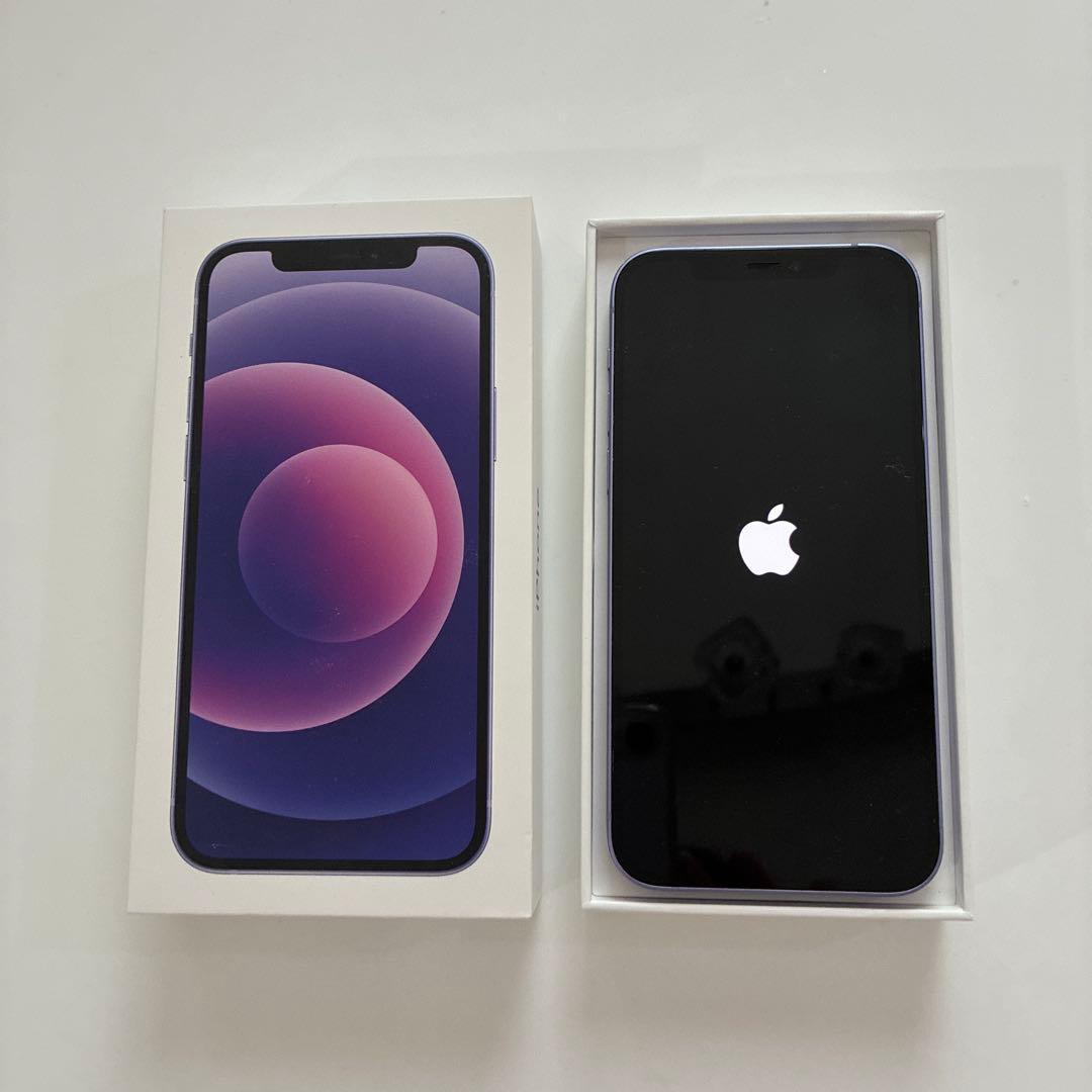 Apple iPhone 12 パープル 本体のみ　64GB
