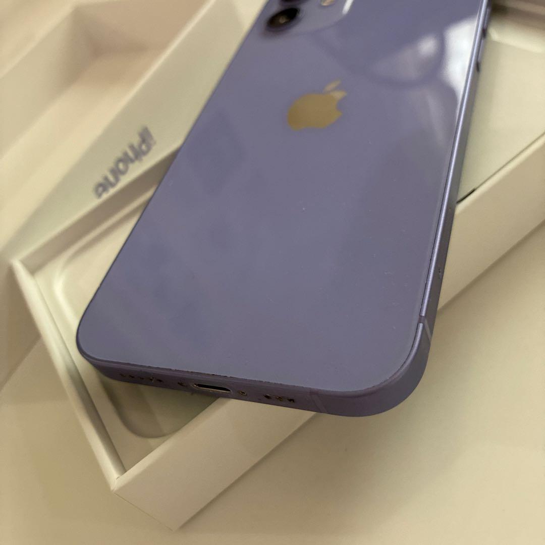 Apple iPhone 12 パープル 本体のみ　64GB