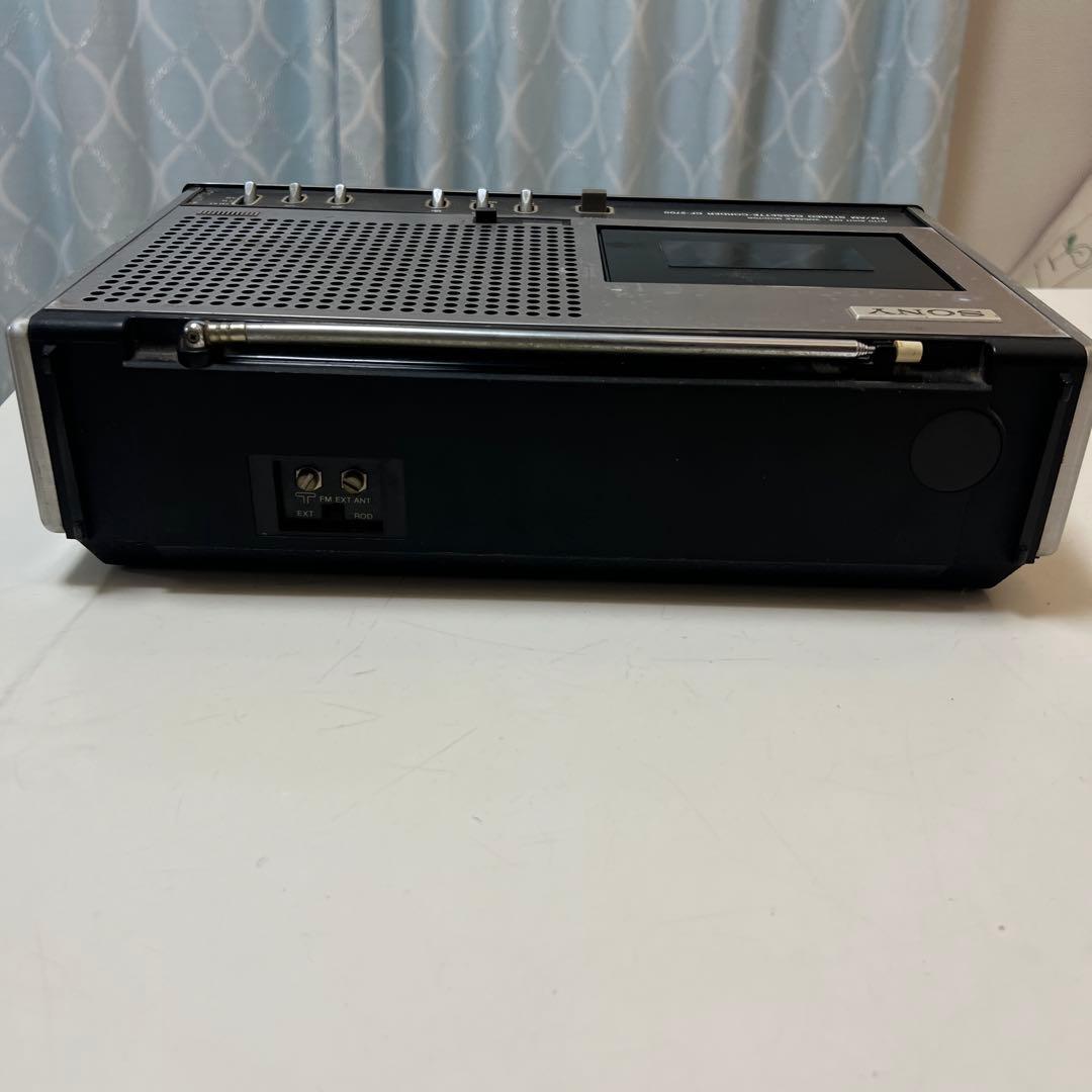 SONY FM/AM ステレオカセットコーダー CF-2700昭和レトロ