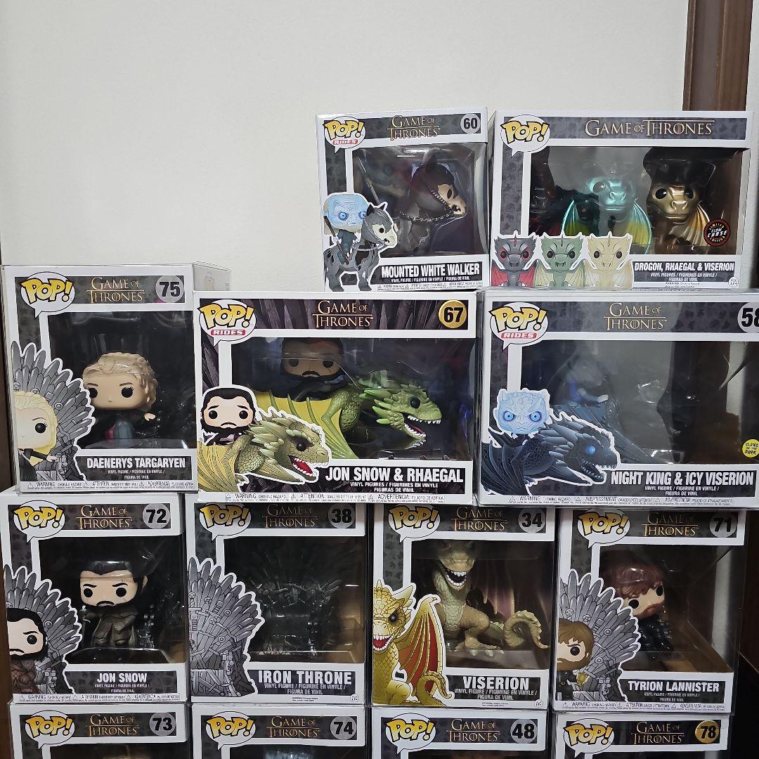 【Funko POP！】破格！ゲーム・オブ・スローンズ まとめ売り⁄大型17個