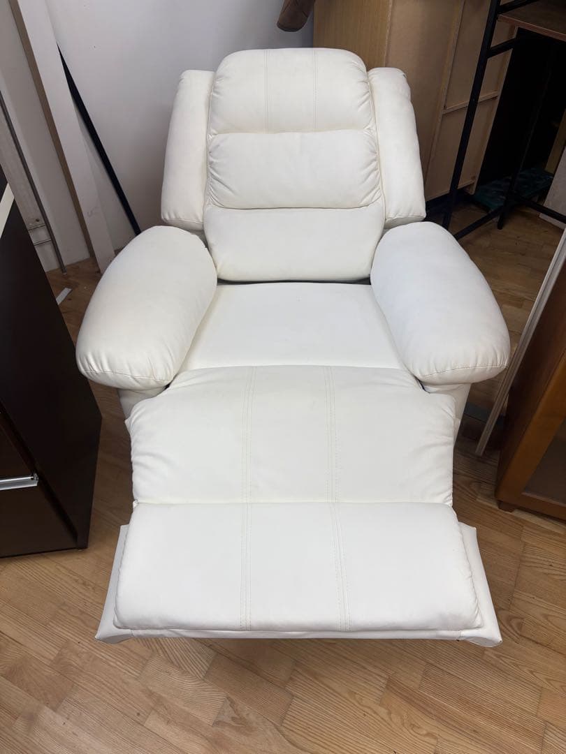 M026　手動式リクライニングソファ　ソファ　幅960ｍｍ