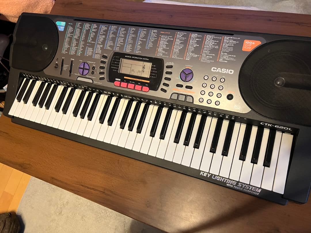 CASIO CTK-620L 電子オルガン 61鍵