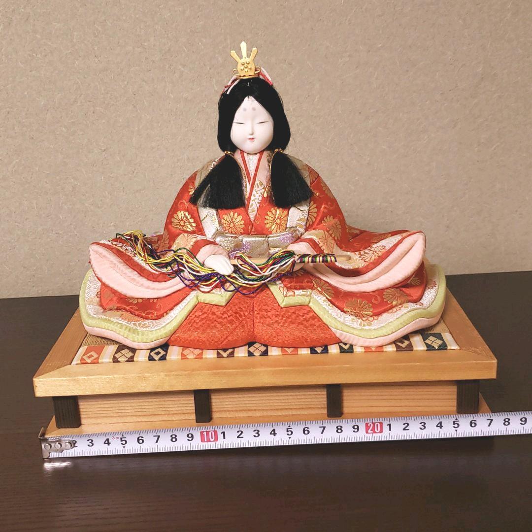久月　親王飾り
