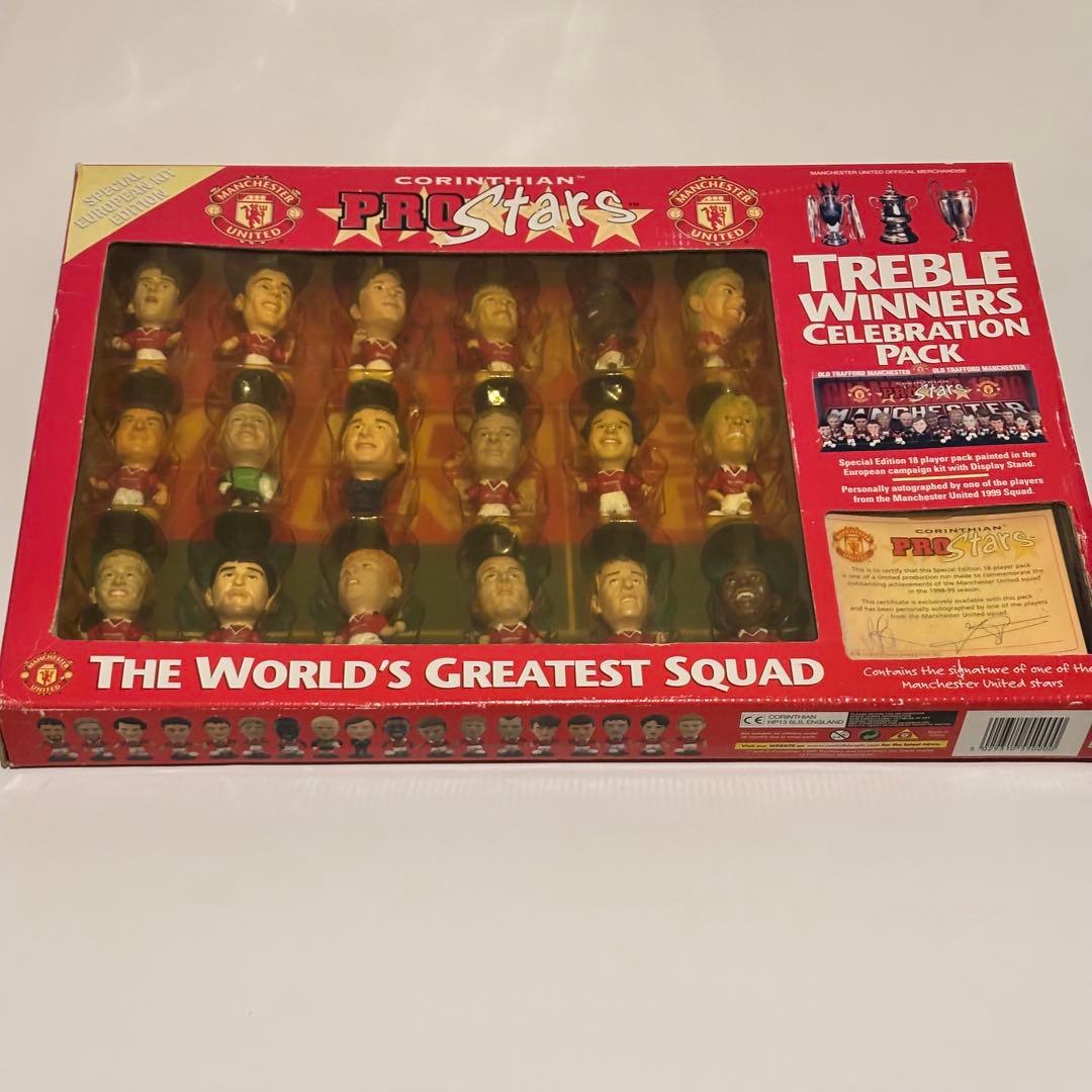 Manchester United1999トレブル記念 18体セット レア