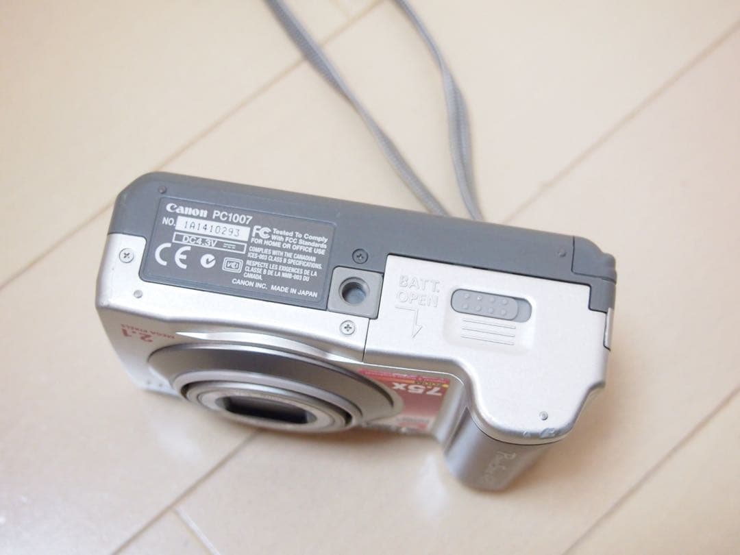 動作品 Canon PowerShot A20 コンパクトデジタルカメラ