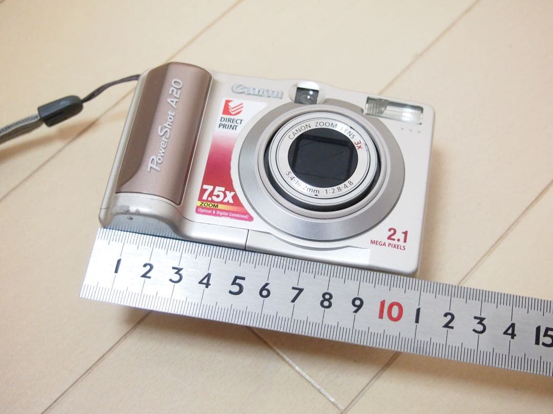 動作品 Canon PowerShot A20 コンパクトデジタルカメラ