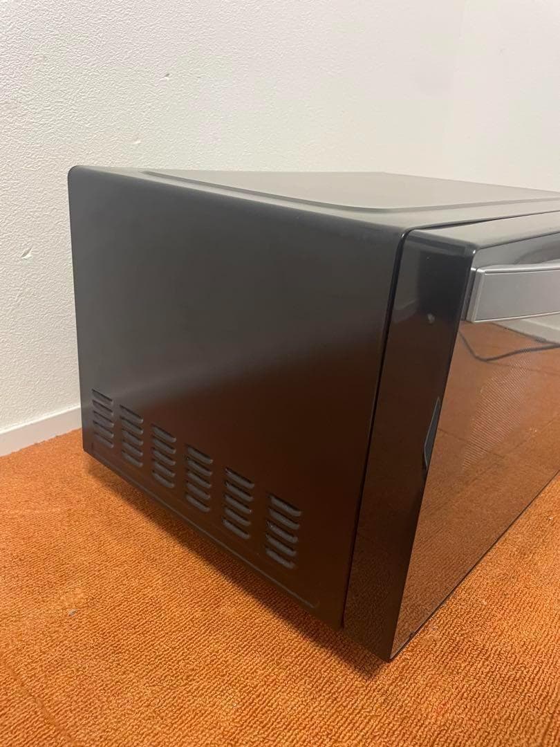 美品 Haier 2021年製 電子レンジ スタイリッシュモデル Hzフリー