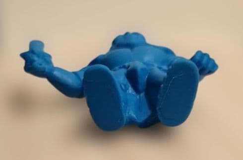 キン消し　青色美品　パート30 稀少(ビビンバ)