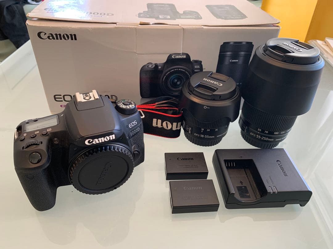 Canon EOS 9000D デジタル一眼レフ　ダブルズームセット