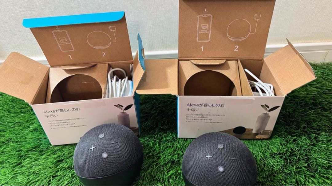 Alexa スマートスピーカー 2個セット ブラック