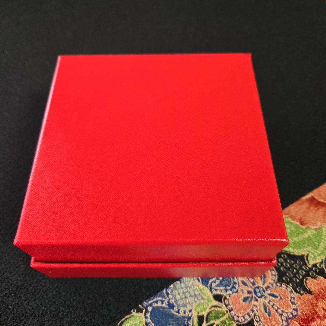 【未使用極美品】バカラ　ラッキーバタフライ　レッド　赤　Baccarat　置物