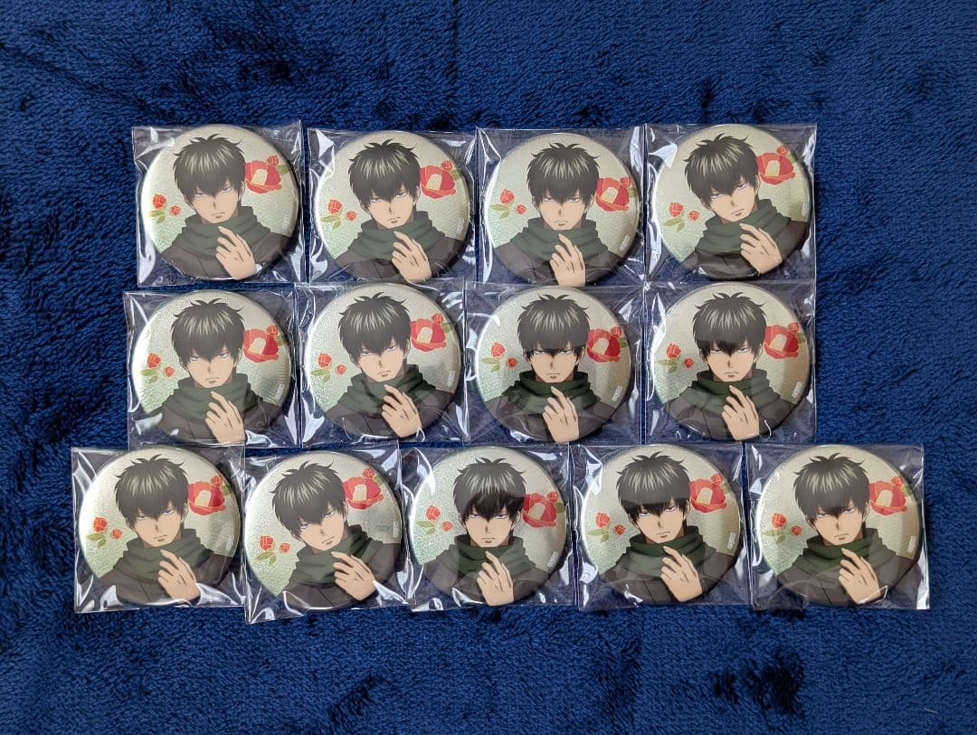 銀魂 土方 椿の花 缶バッジ まとめ売り