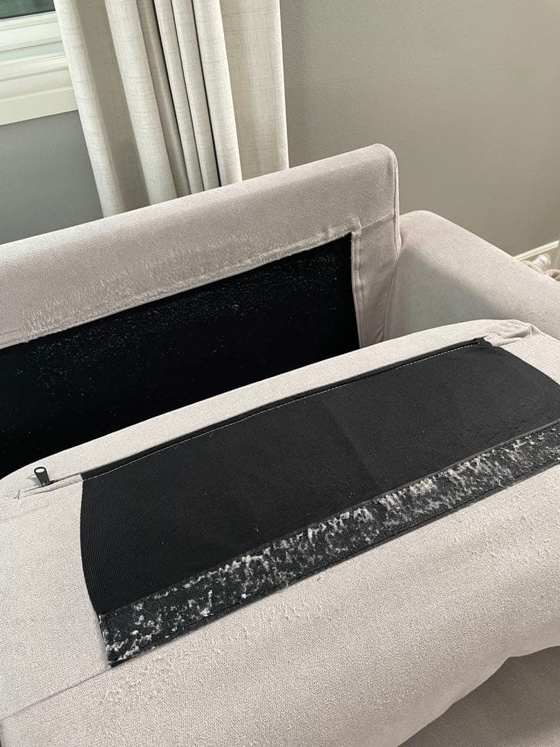 TAPIS タピス　カウチソファ　ファブリック　グレー　３人掛け　L字