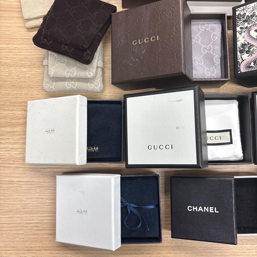 GUCCI & CHANEL アクセサリーケースセット