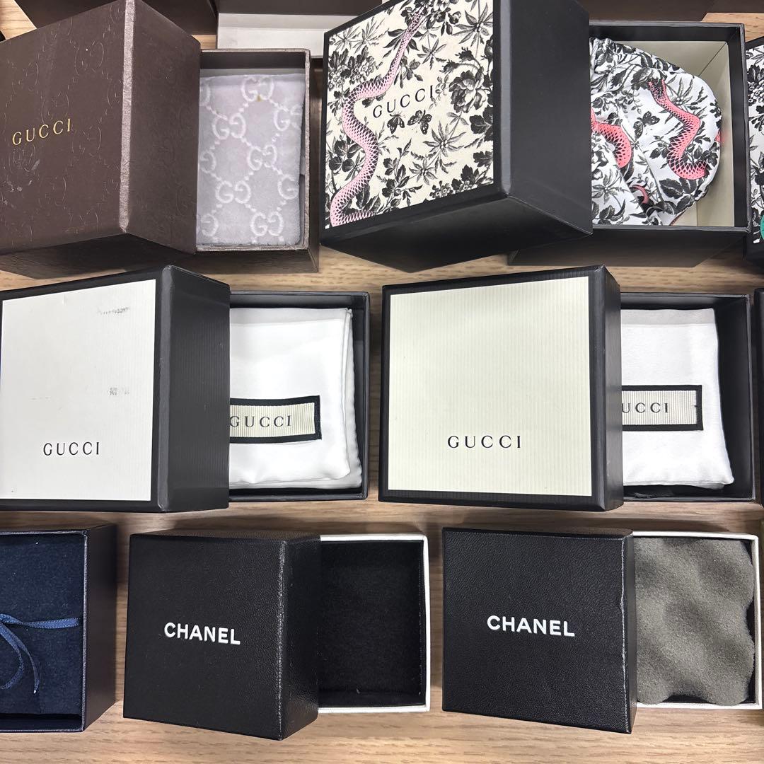 GUCCI & CHANEL アクセサリーケースセット