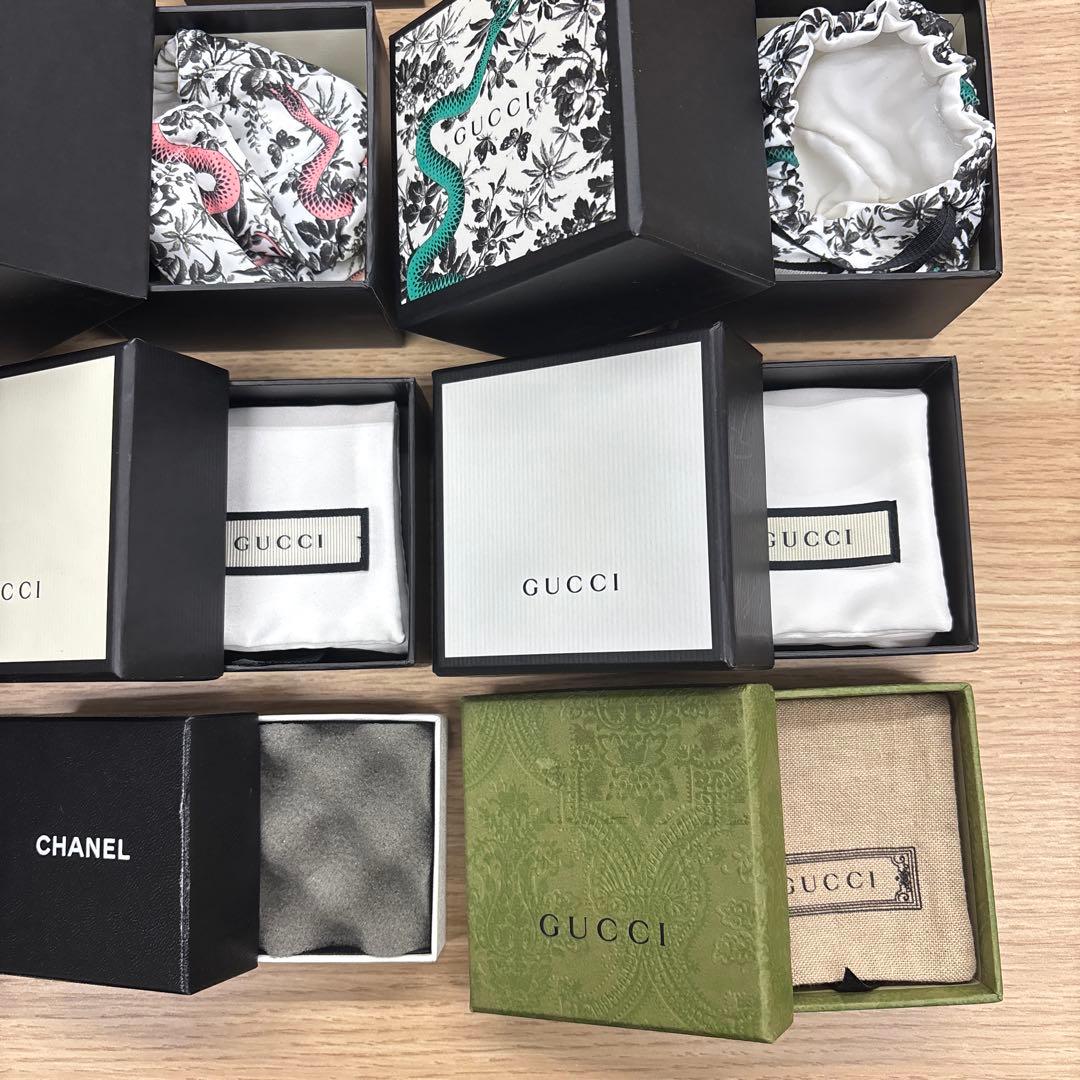 GUCCI & CHANEL アクセサリーケースセット