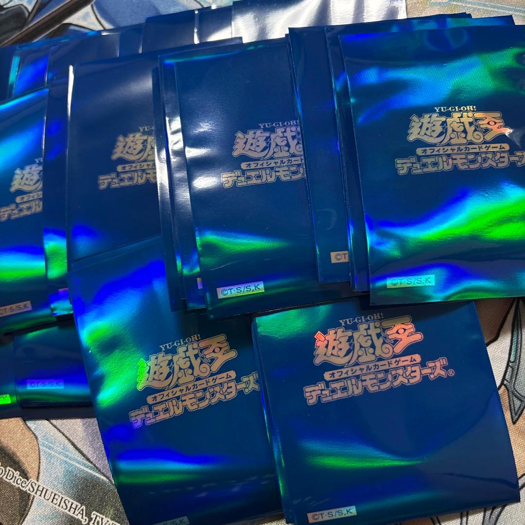 遊戯王　機械の叛乱　初期ロゴ　ブルー　青　スリーブ　プロテクター　50枚