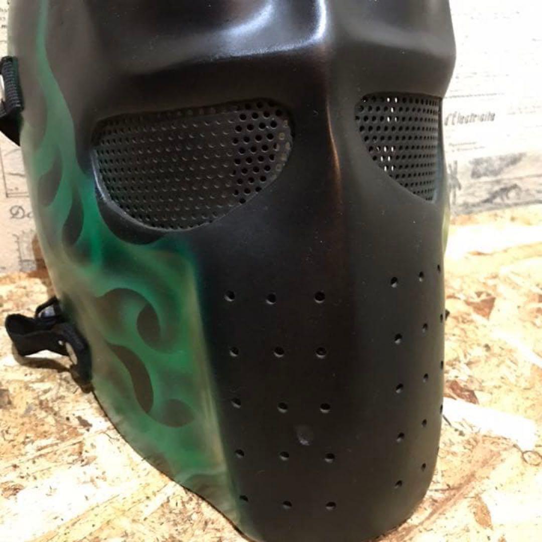 サバゲー フェイスガードマスク 防衛