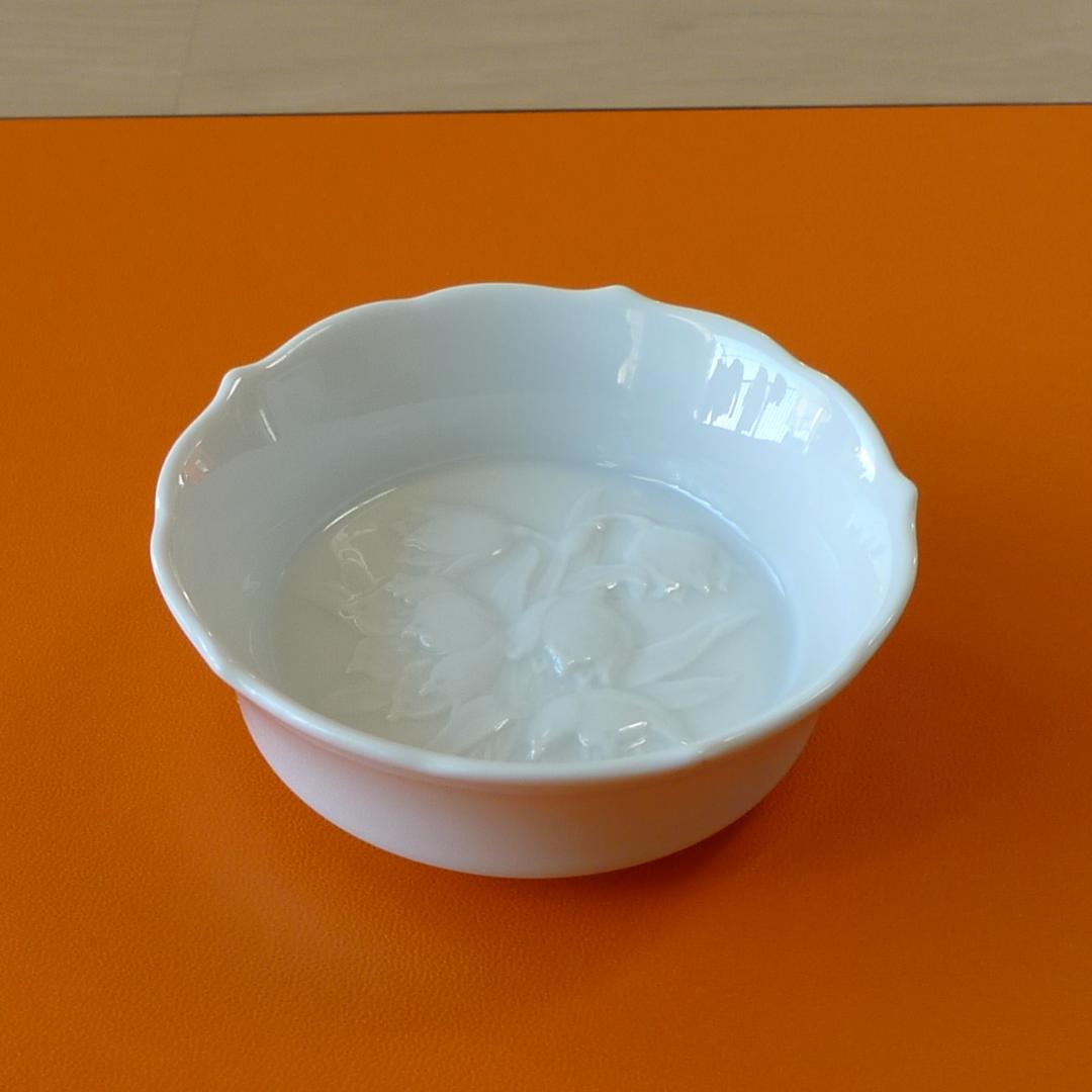 ＜しじみ＞MEISSEN ホワイトボウル ①＆③ ★未使用