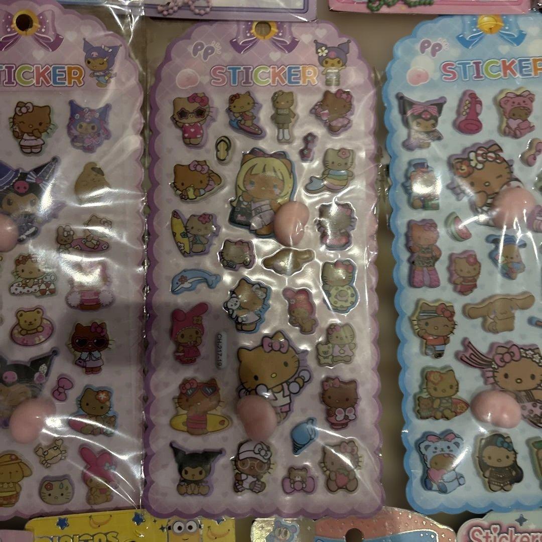 ボンボンドロップ　シール　韓国製　36枚