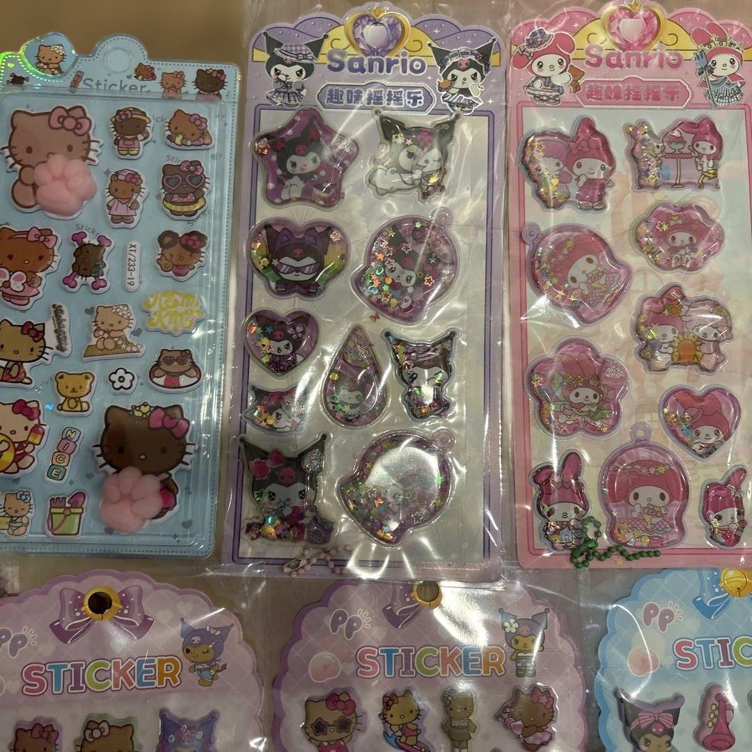 ボンボンドロップ　シール　韓国製　36枚