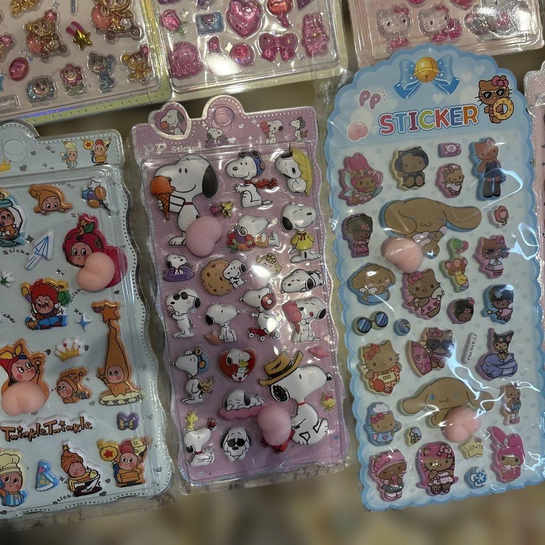 ボンボンドロップ　シール　韓国製　36枚