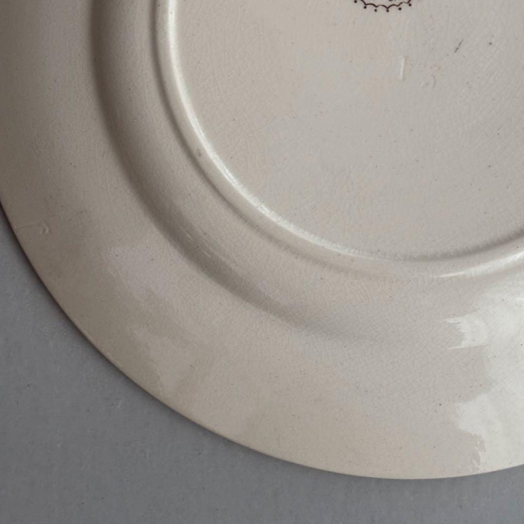 フランスアンティーク ショワジールロワ POMPADOUR ディナープレートB