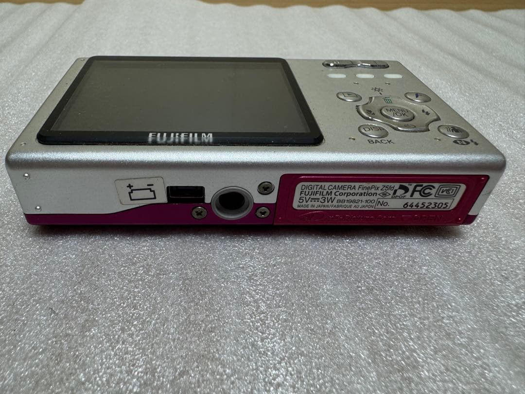 FUJIFILM FINEPIX Z5fd ピンク　動作未確認