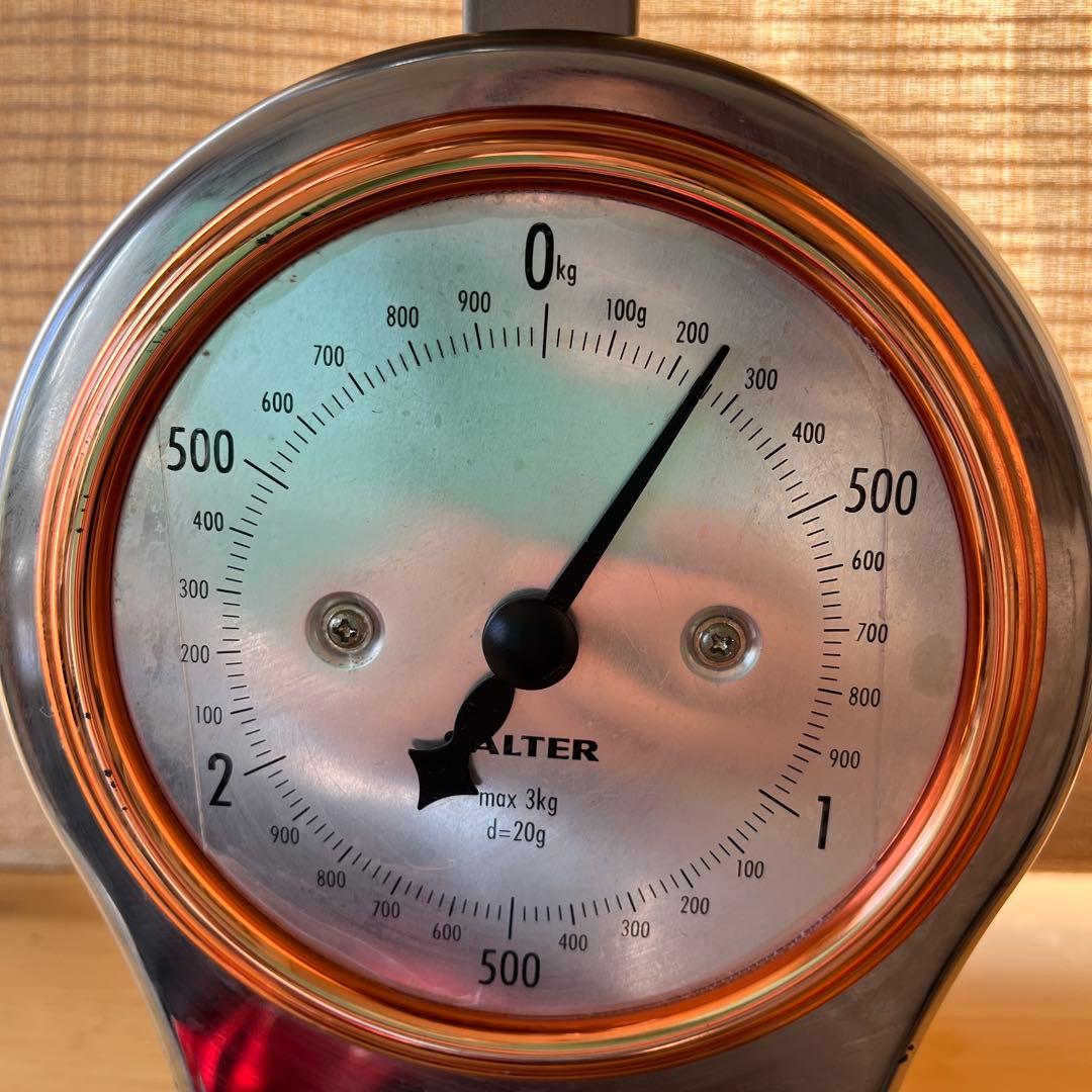 ジャンク Salterソルター アナログクッキングスケール 3kg