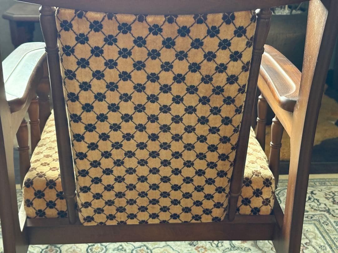 希少　ジャパニーズビンテージ　ヴィンテージ　アームチェア　洋風　nZ