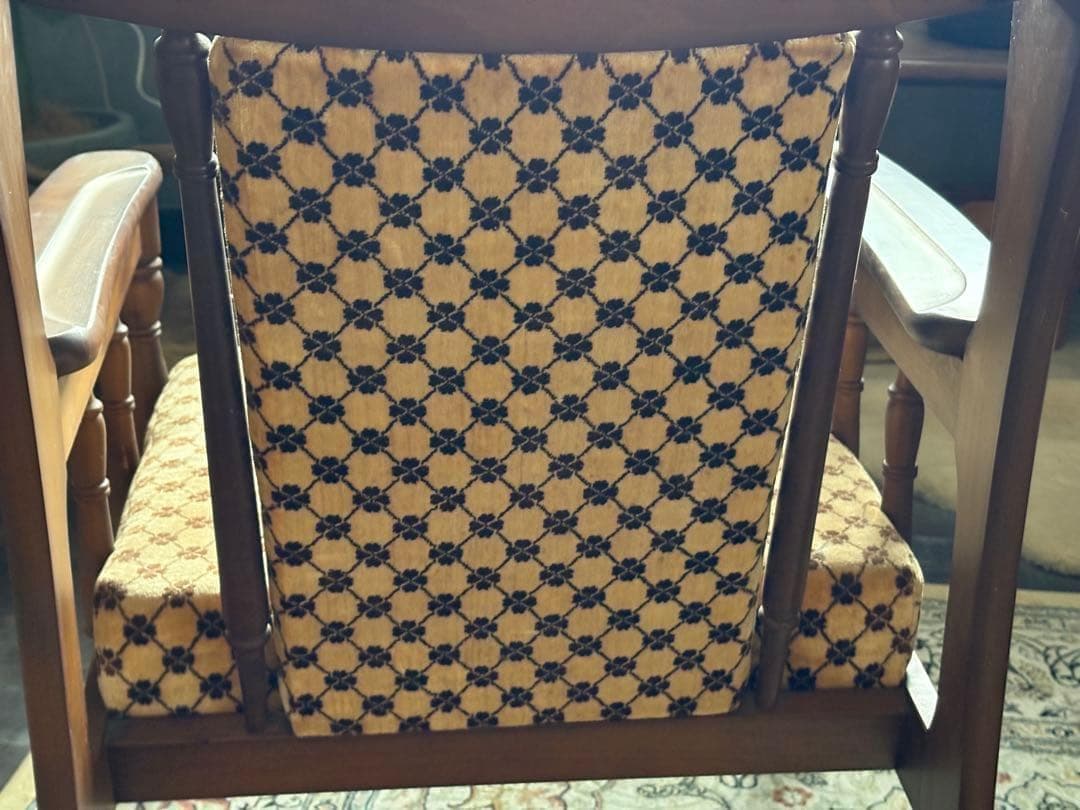 希少　ジャパニーズビンテージ　ヴィンテージ　アームチェア　洋風　nZ