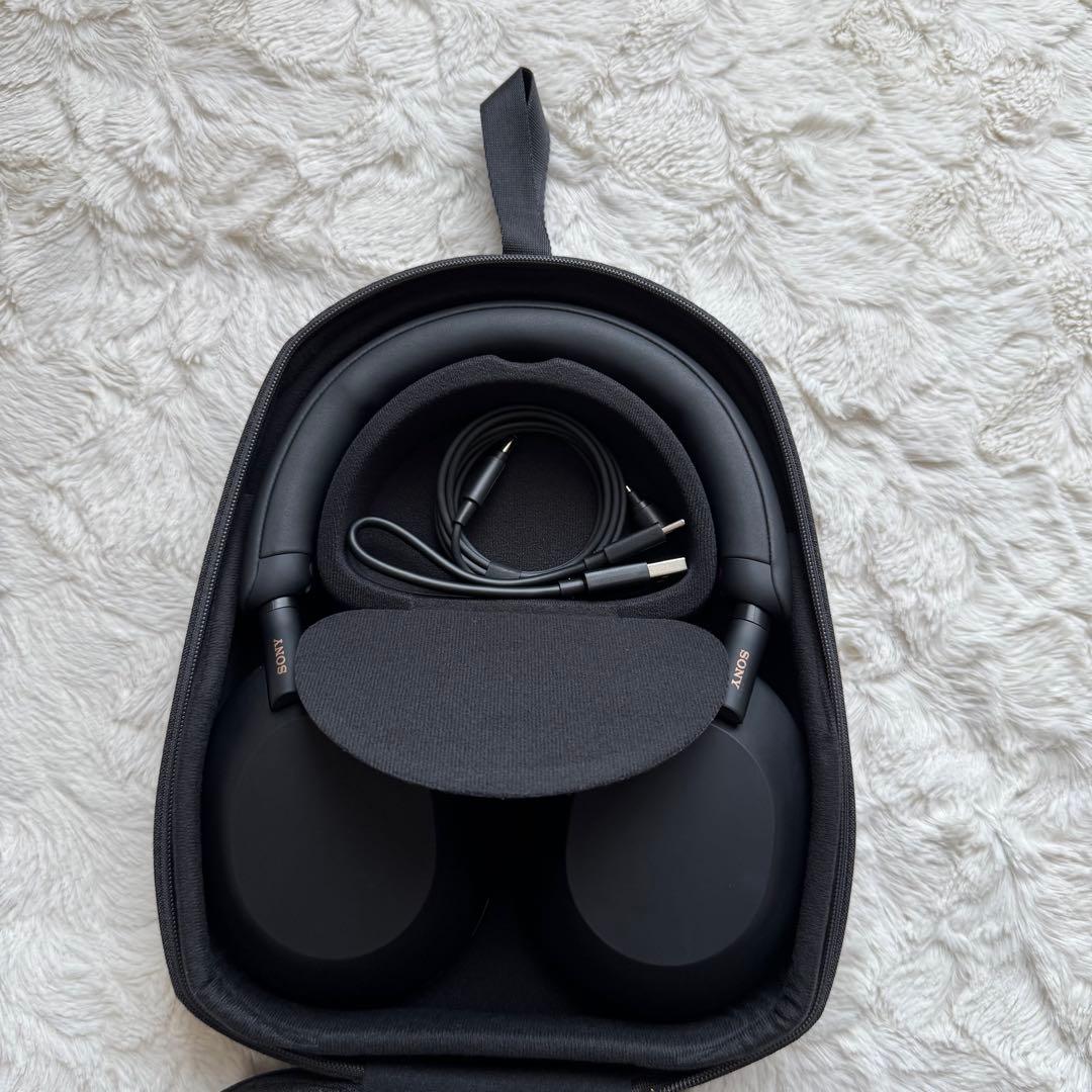 【美品】SONY WH-1000XM5 ブラック ヘッドホン