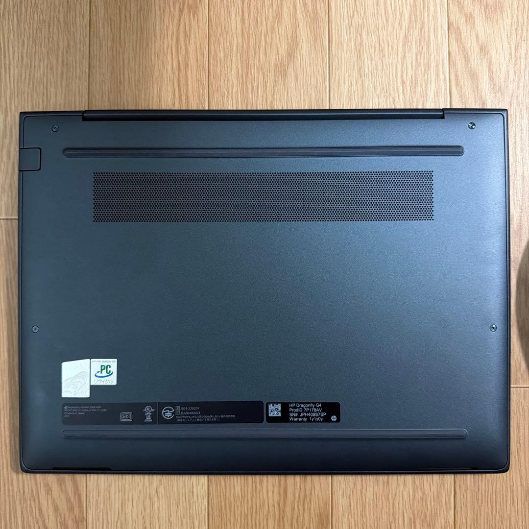 【美品】HP Dragonfly G4 16GB/512GB SSD