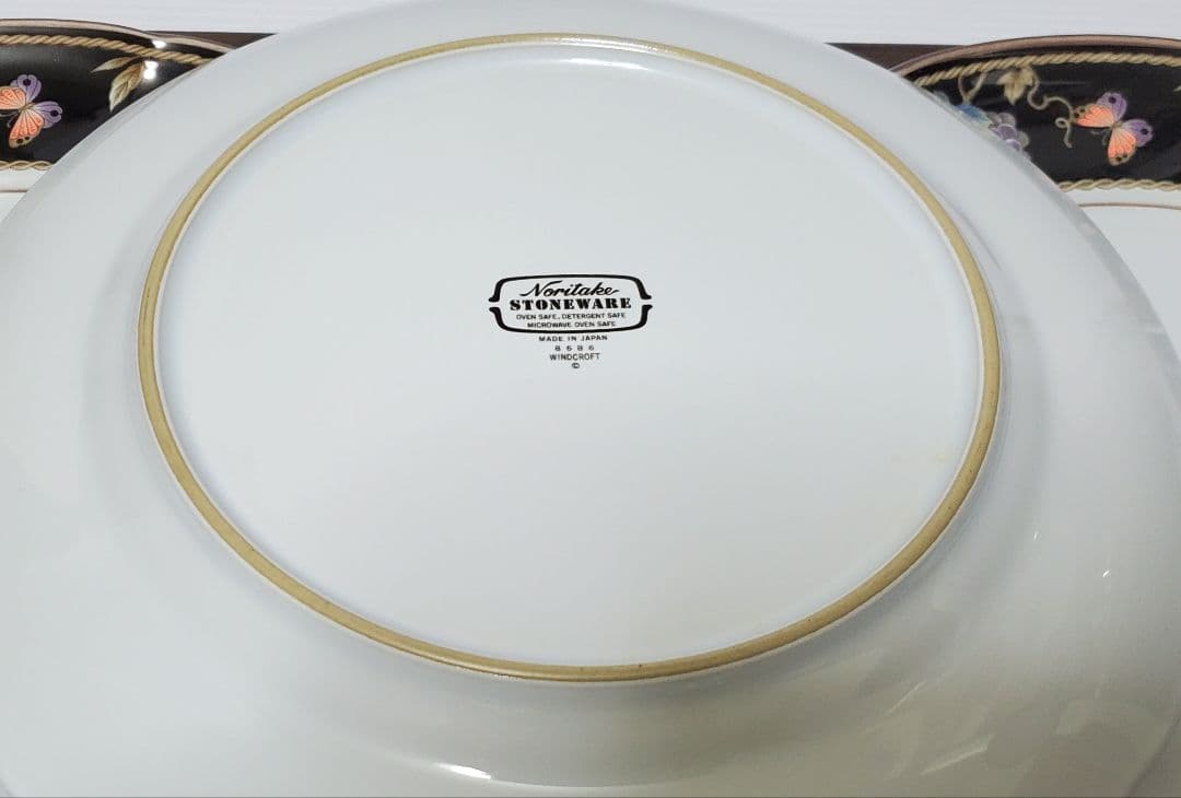 S23 ノリタケ　ストーンウェア　WIND CROFT　フルーツ　メインプレート