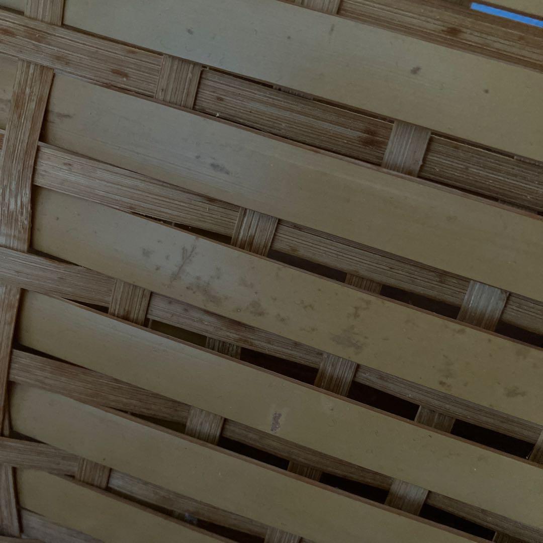 竹篭バスケット　ピクニックバスケット