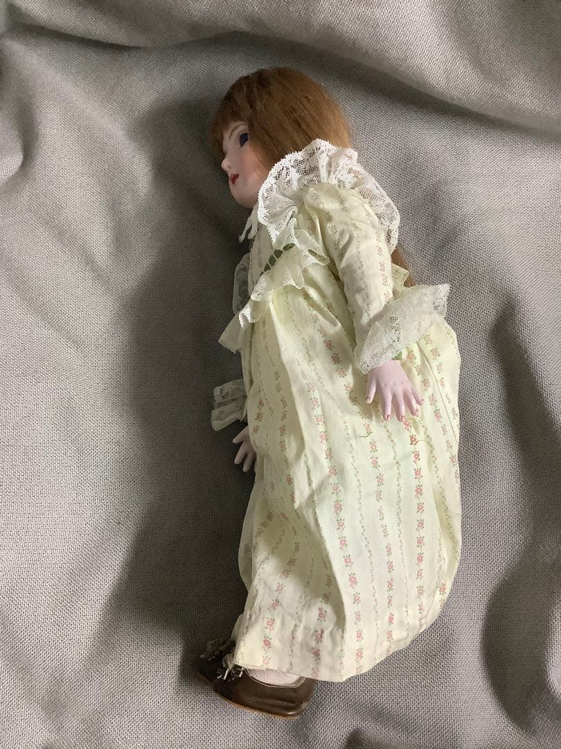 少し難あり！83年製 三輪ドール 約42cm レザーボディ