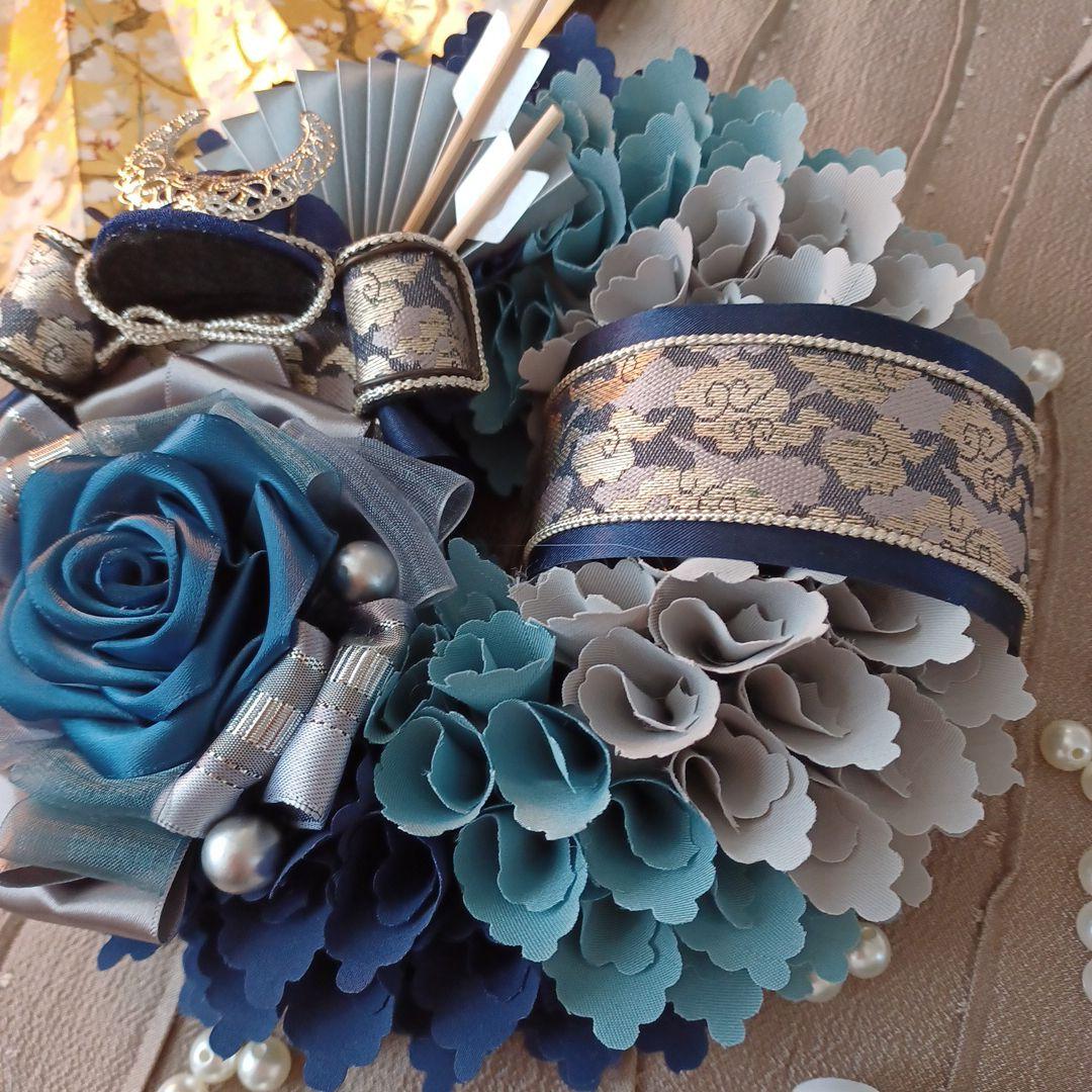 ＊559＊~＊ミッケ＊~布リース　フラワーリース　端午の節句リース