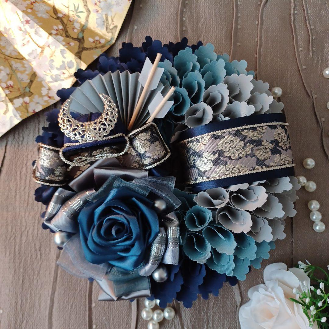 ＊559＊~＊ミッケ＊~布リース　フラワーリース　端午の節句リース