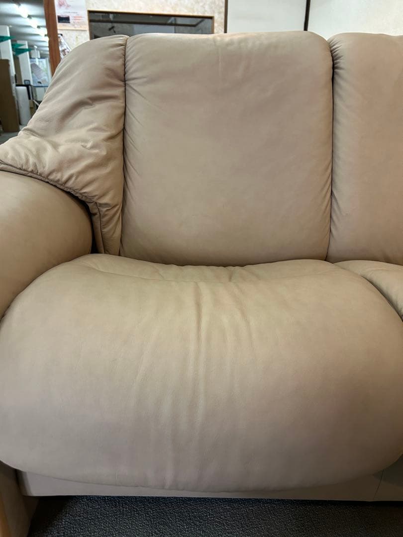 エコーネス　ストレスレス　エルドラドローバック　3人掛けリクライニングソファ