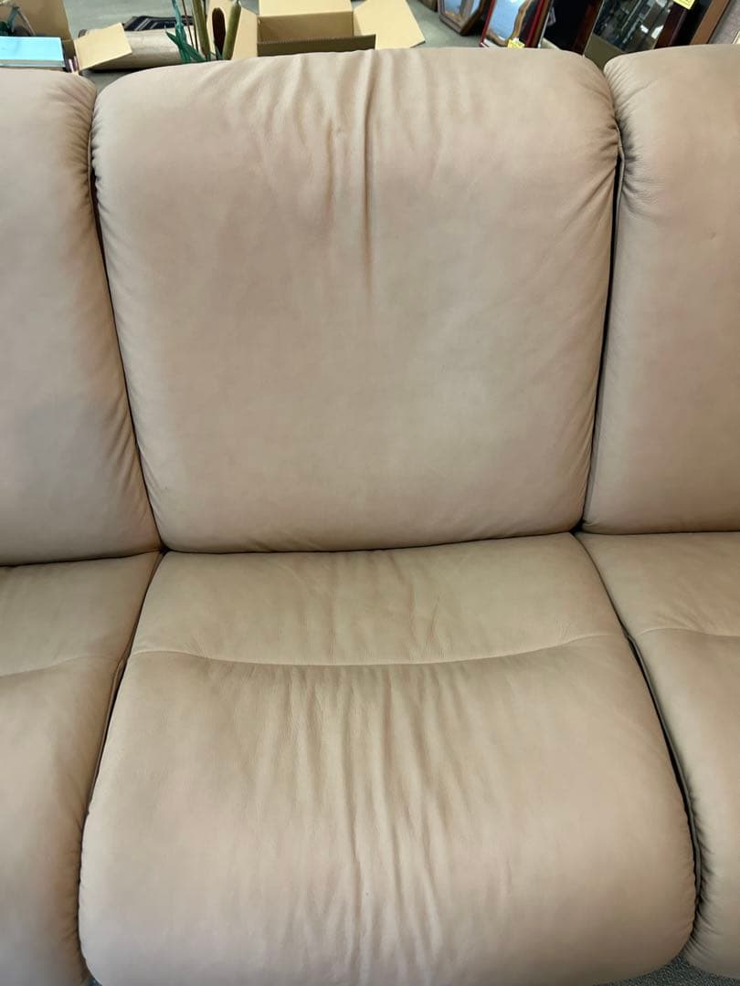 エコーネス　ストレスレス　エルドラドローバック　3人掛けリクライニングソファ