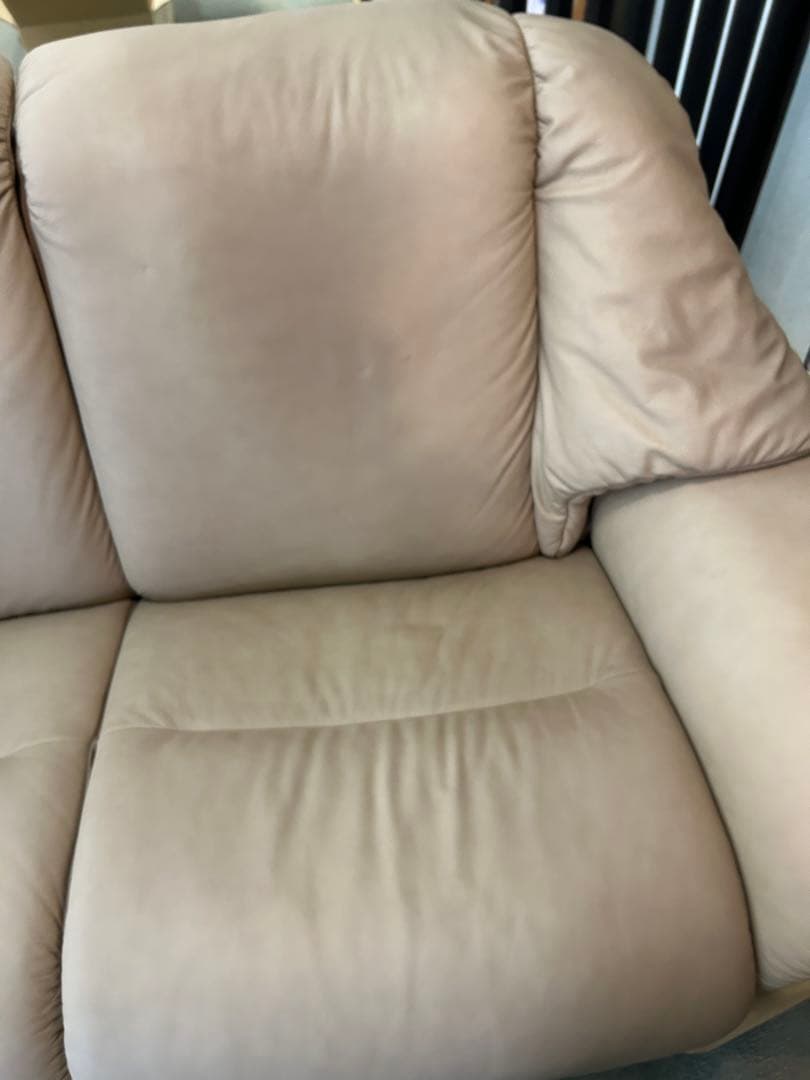 エコーネス　ストレスレス　エルドラドローバック　3人掛けリクライニングソファ