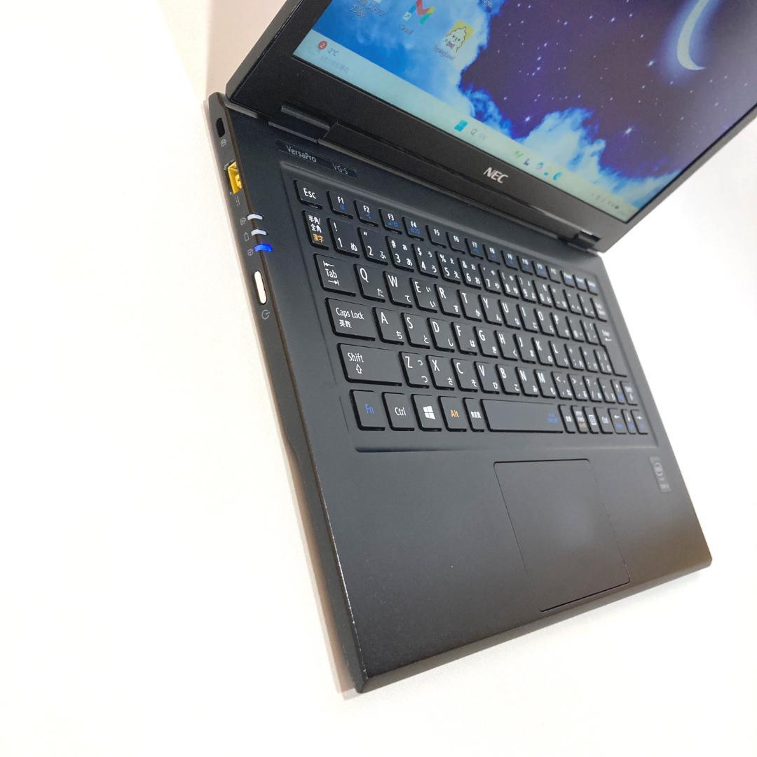 初心者✨快速・薄型・超軽量・WQHD✨黒✨すぐ使えるノートパソコン◇D505-2