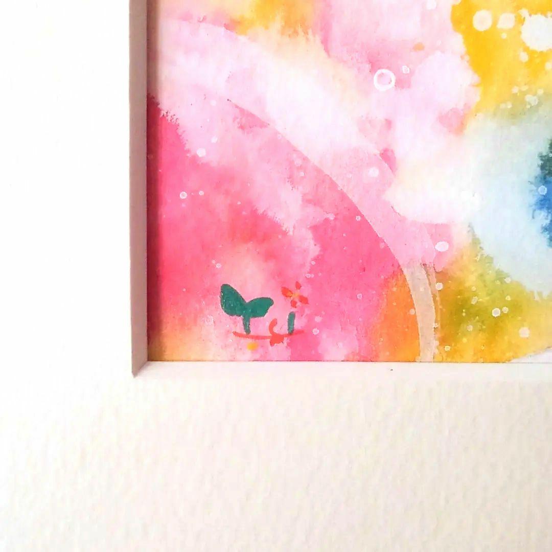 イラストレーター Yosi アクリル画 原画　 超希少な作品　真作　１点もの