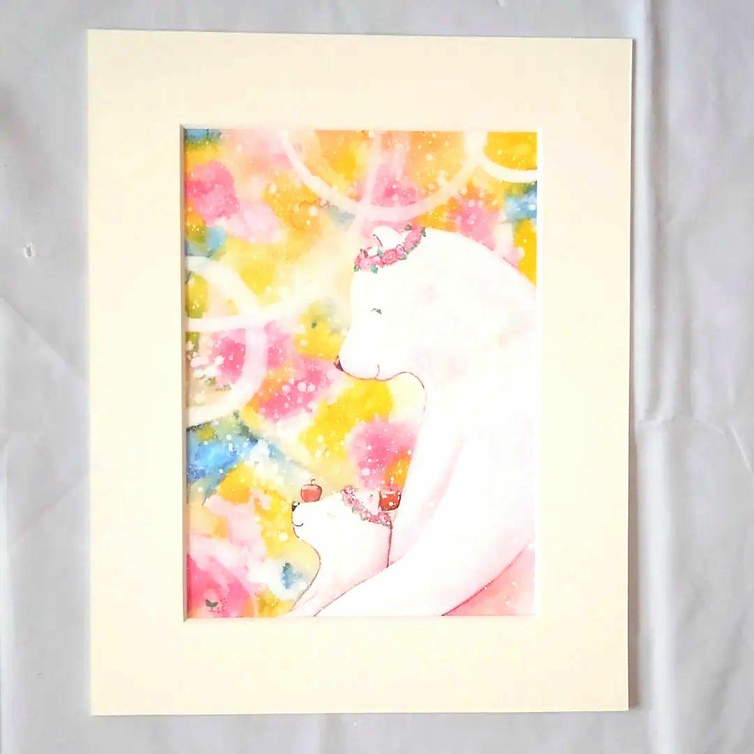 イラストレーター Yosi アクリル画 原画　 超希少な作品　真作　１点もの