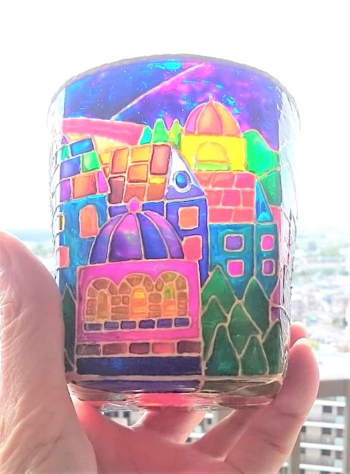 キリスト降誕キャンドルホルダー 【カラフルNativity】