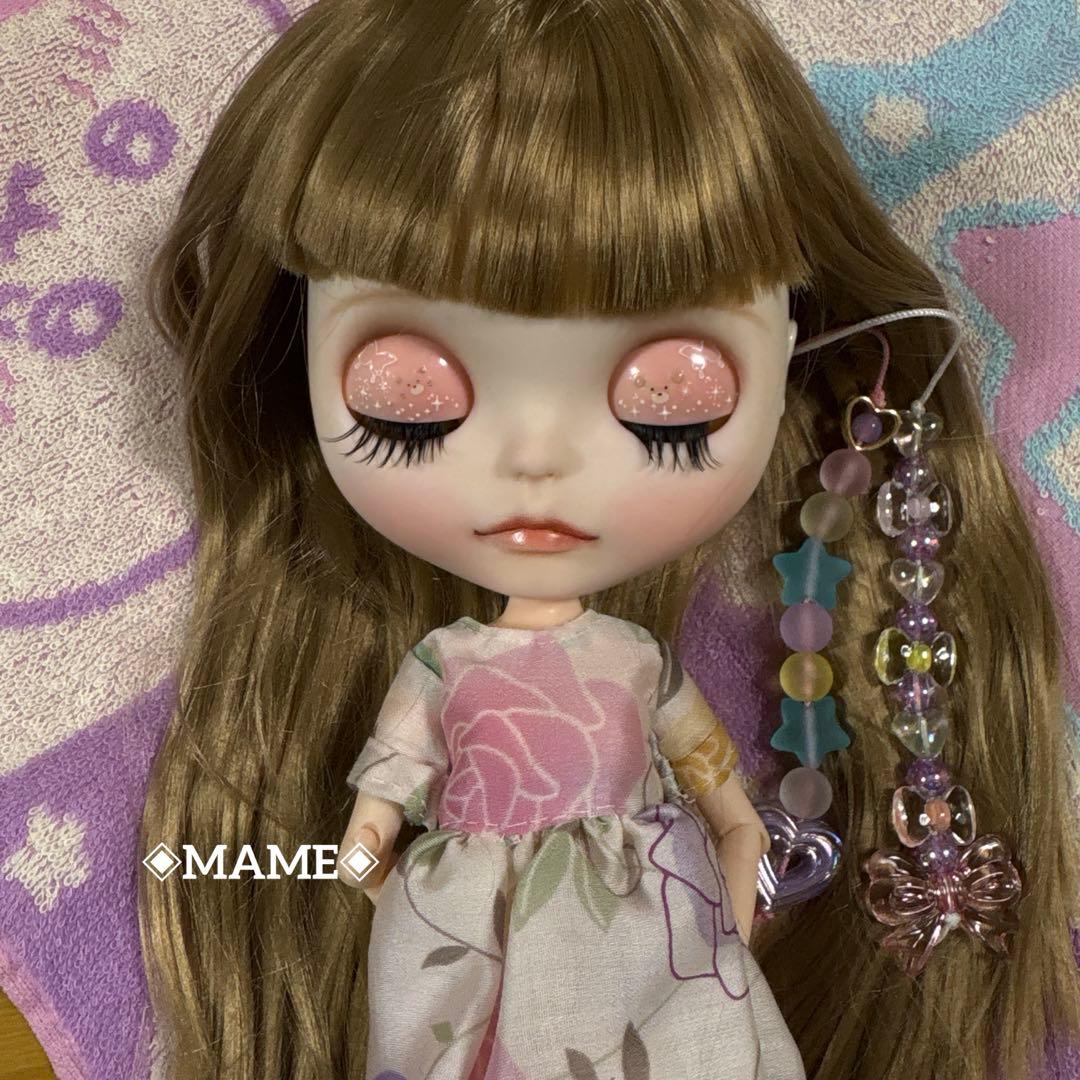 アイシードールカスタム♡白肌・ミルクティーブラウン♡