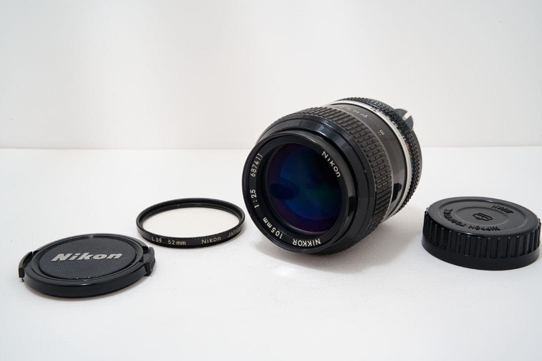 【美品完動】Nikon ニコン Nikkor Ai 105mm F2.5