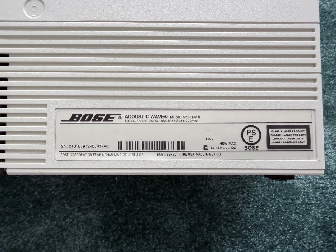 BOSE WAVE スピーカー