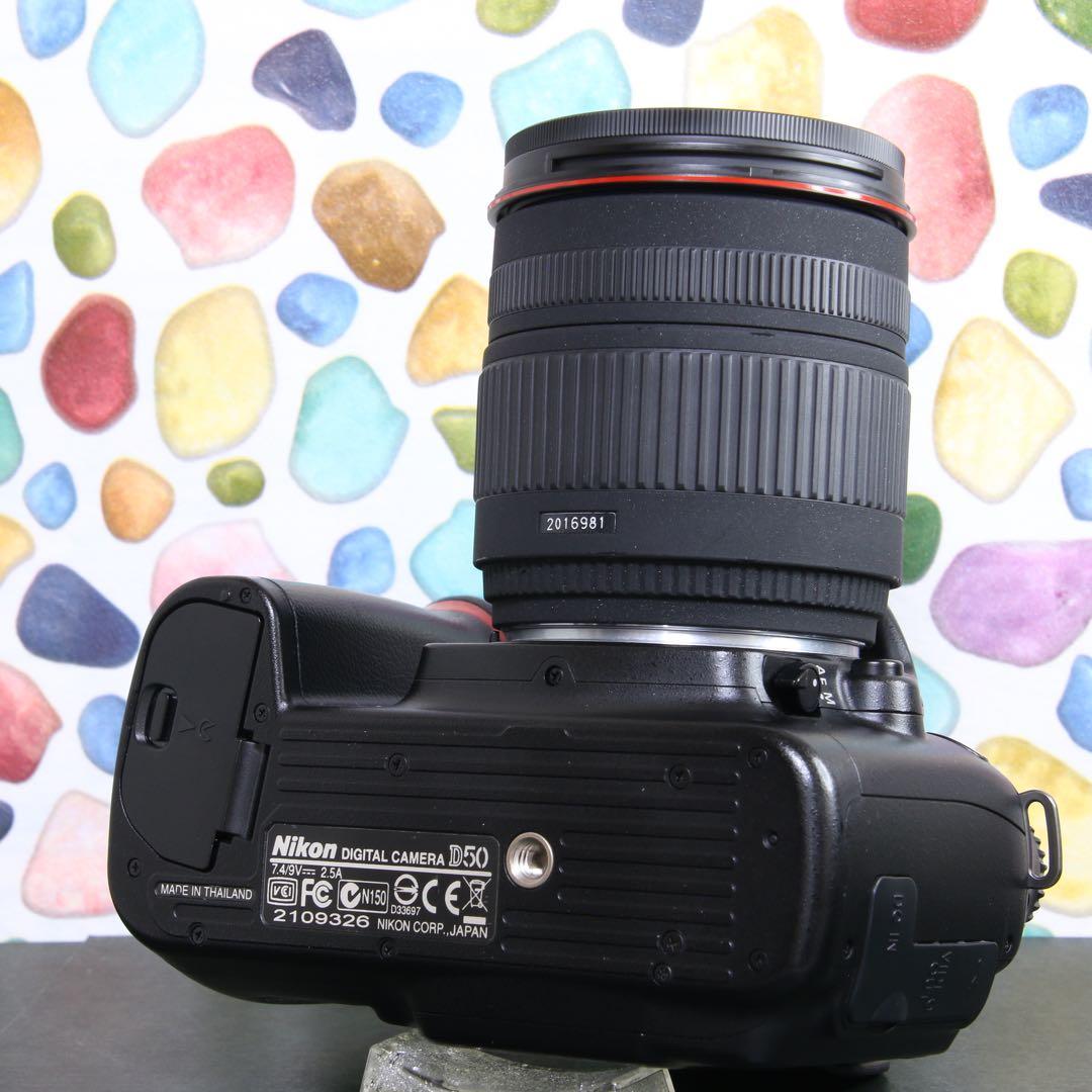 ♥◇近くも遠くもOK♪ ◇美品 ◇カメラバッグ付き ◇Nikon D50